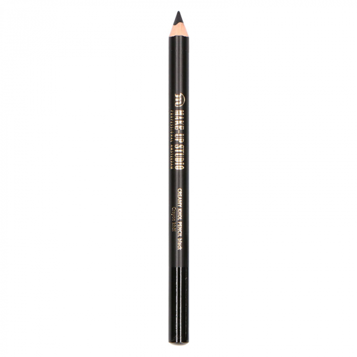 Creion de ochi profesional MAKEUP-STUDIO Professional Make-up, Creamy Kohl, Negru Intens