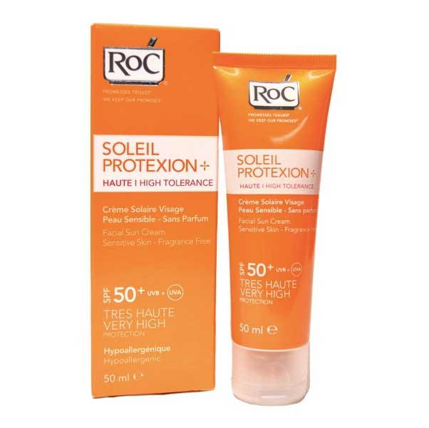 Crema Cu Protectie Solara RoC Soleil Protexion High Tolerance SPF50