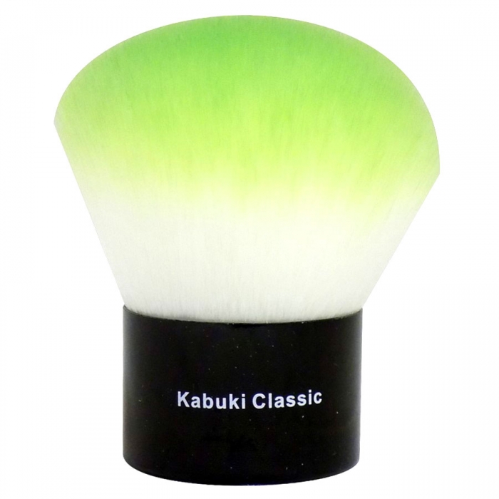 Pensula Profesionala Kabuki London Pride Cosmetics Kabuki Classic Green